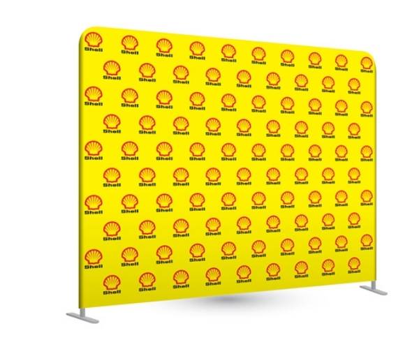 10 ft Straight Tension Fabric Wall