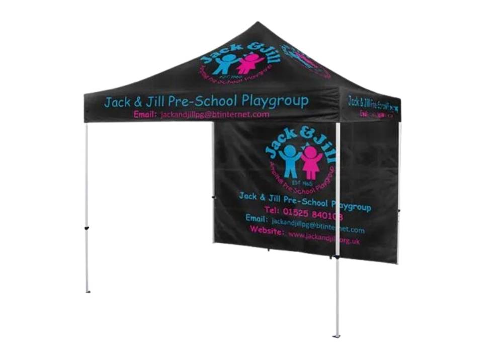 3x3m Canopy with One Sidewall