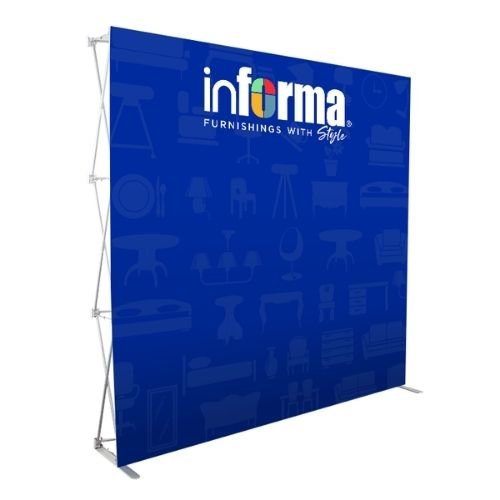 10ft Pop Up Banner Display Stand