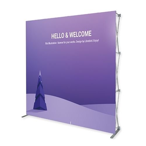 3x4m Pop Up Banner Display Stand